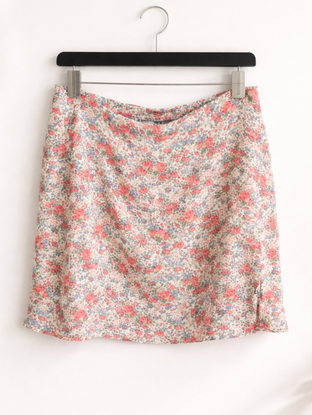 Windsor Pink Coral Floral Mini Skirt